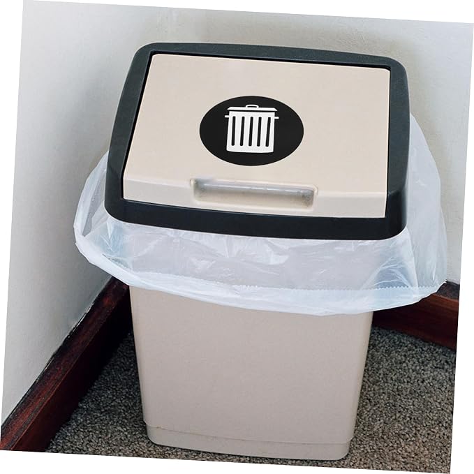 12pcs Waste Sorting Stickers Trash Can Recycling Decals Self-Adhesive Labels - Image 6