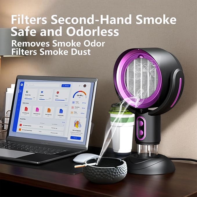 Smoke Buddy – Smoke Purifier for Smoking Indoors, Portable Rechargeable Smoke - Image 3