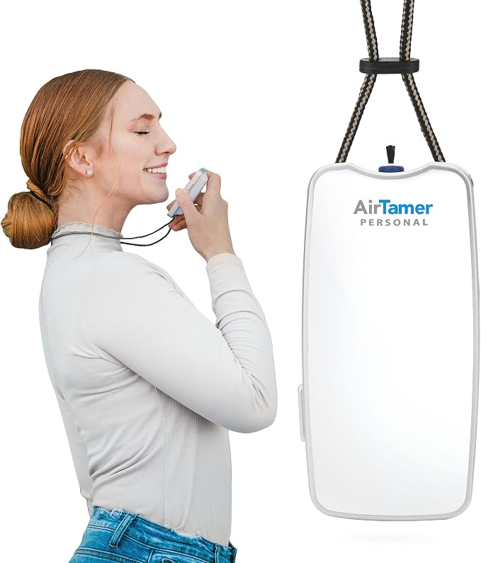 AirTamer A310W Personal Rechargeable and Portable Air Purifier Negative Ion by AirTamer