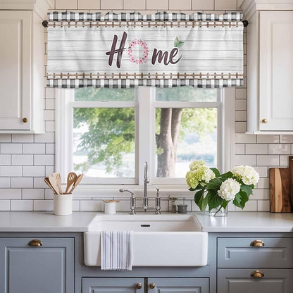 Spring Flowers Curtain Valances - Image 2