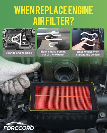 Cabin & Engine Air Filter Fit for Subaru Ascent 2.4L 2019-2026, Crosstrek 2.0L - Image 6