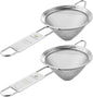 Homestia 2 Piece 3.3" Fine Mesh Strainer by Homestia