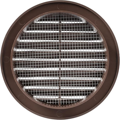 Brown 4" Inch Round Ventilation Grille - Image 2