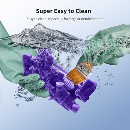 ANYCUBIC Upgraded Water Washable 3D Printer Resin, 405nm High Precision 3D Resin - Image 3