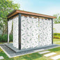 Leaf Outdoor Curtains for Patio Summer Jugal Leaves Pastoral Plant Waterproof by Unknown