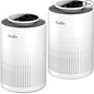 2 Pack Air Purifiers for Home Bedroom H13 True HEPA Air Filter Cleaner by Aircillin
