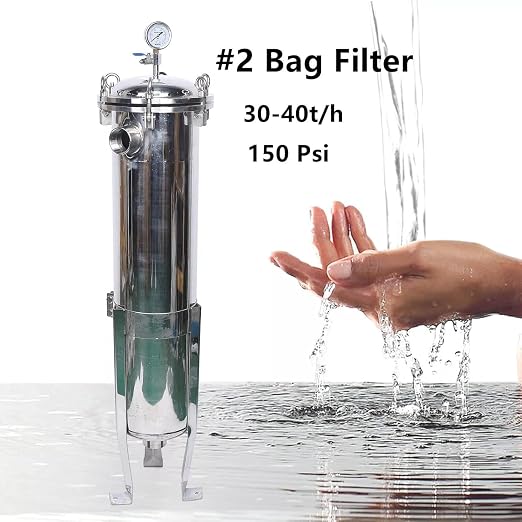 304 Stainless Steel Filter Bag Housing 150PSI Multi-Purpose Bag Filtering - Image 4