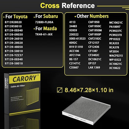 Cabin Air Filter w/Activated Carbon - Image 3
