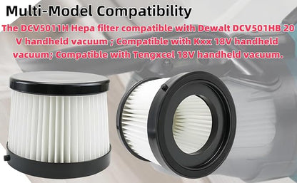DCV501HB DCV5011H Replacement HEPA Filters. Compatible - Image 7