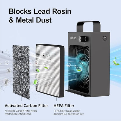 Solder Fume Extractor with HEPA and Carbon Filter - Image 2