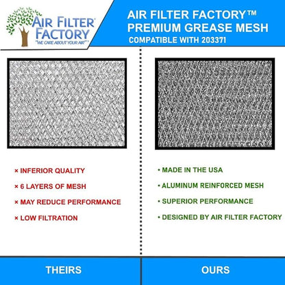 Air Filter Factory Aluminum Filter 203371, 136388 Replacement - Image 6