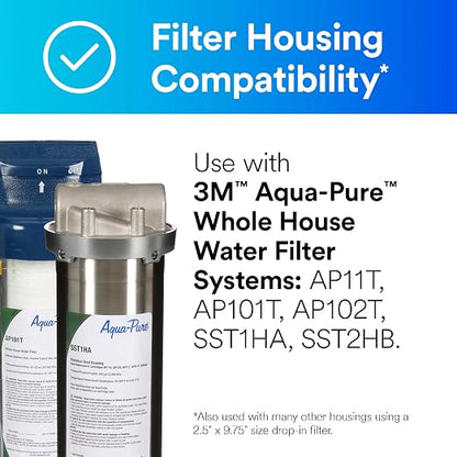 3M Aqua-Pure Whole House Standard Sump Replacement Water Filter Drop-in - Image 2