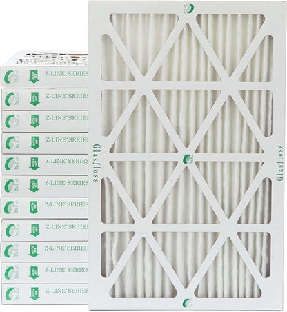 Glasfloss ZL 12x24x2 MERV 13 2" Inch Air Filters by Glasfloss