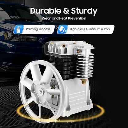 Air Compressor Pump Head, 3hp Air Compressor Pump-Head, 2200w Portable - Image 7
