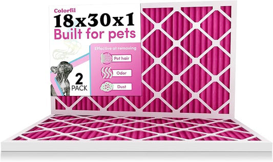 18x30x1 Air Filter by Colorfil | Color Changing Filters by ColorfilAirFilters