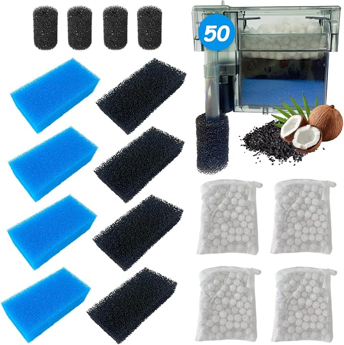 SHIGATSU 4 Set Replacement Aquarium Maintenance Kit by SHIGATSU