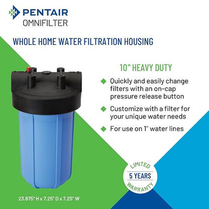 Pentair OMNIFilter Whole Home 10" Heavy-Duty Big Blue Water Filtration System - Image 3