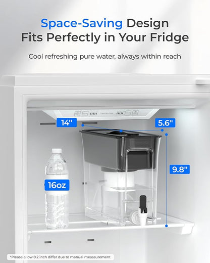 Waterdrop Large 35-Cup Water Filter Dispenser - Image 7