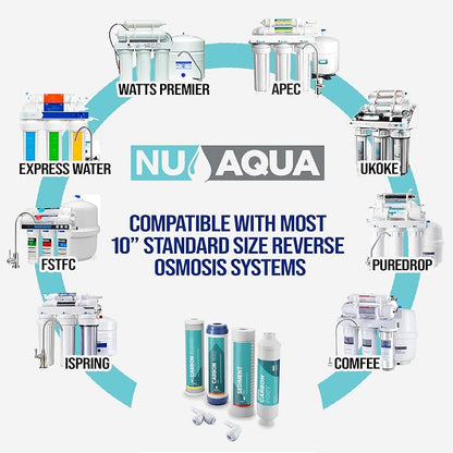 NU Aqua Reverse Osmosis Water Filter System Replacement Set - Image 2