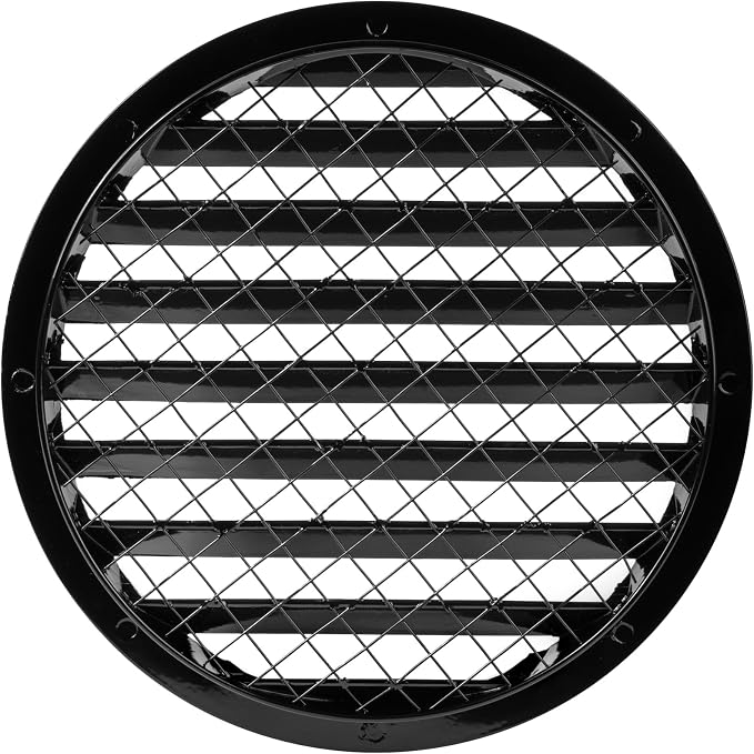 Repa Market 8" Inch Scratch Resistant Black Soffit Air Vent Cover - Image 6
