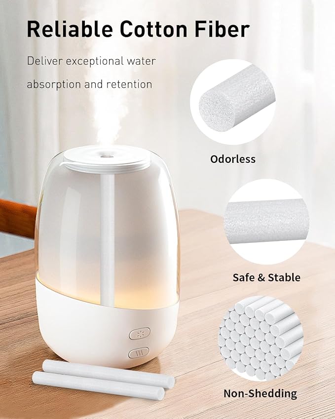 Pawfly 80 Pcs Humidifier Sticks, 4 Inch Mini Humidifier Filter Replacement Wicks - Image 3