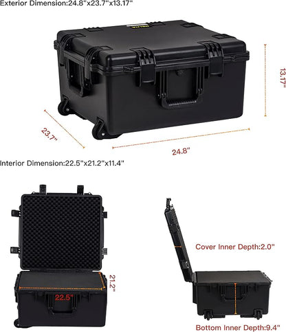 MEIJIA Portable All Weather Waterproof Hard Case, Camera Case - Image 5