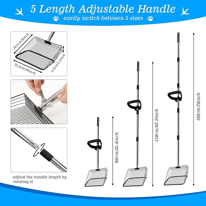 Large Chicken Poop Scooper Chicken Scooper - Image 3