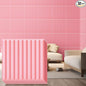 Nuanchu 32 Pcs 3D Slat Wall Panels 12 x 12 Inch PVC Fluted Textured Panel by Nuanchu