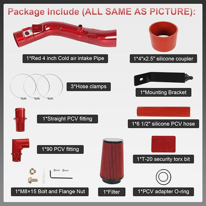4 inch Cold Air Intake Kit Replacement - Image 3