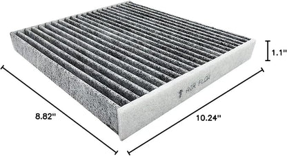 RUITO Cabin Air Filter includes Activated Carbon, Compatible - Image 8
