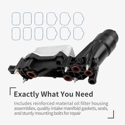 Oil Cooler Oil Filter Housing - Image 4