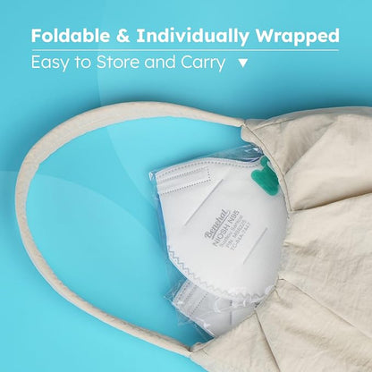 LotFancy N95 Mask for Adults, NIOSH Particulate Respirator, N95 Face Mask for - Image 7