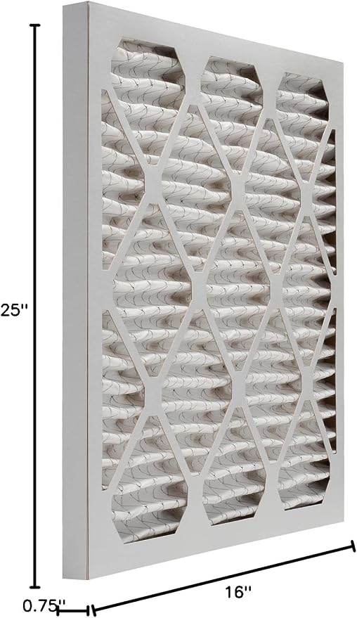 Aerostar 16x25x1 MERV 8 Air Filter, Pleated AC Furnace HVAC Filters, - Image 5