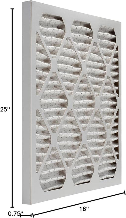 Aerostar 16x25x1 MERV 8 Air Filter, Pleated AC Furnace HVAC Filters, - Image 5
