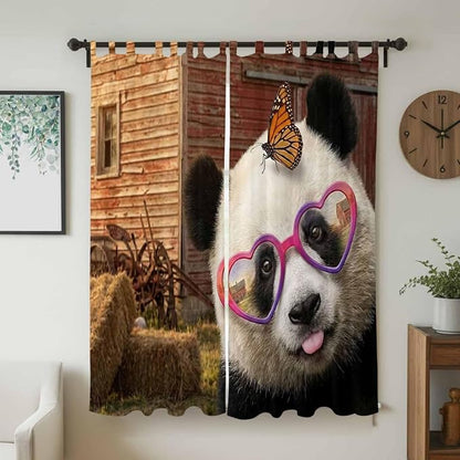 Farm Panda Living Room Curtains 84 Inch Length, Window Curtains Tab Top - Image 2