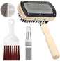 Boao 3 Pcs Ac Coil Cleaner Brush Fin Comb Double Sided Refrigerator Air by Boao