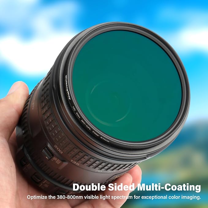 Walking Way 67mm Circular Polarizing Filter Ultra-Slim MC CPL Filter Optical - Image 6