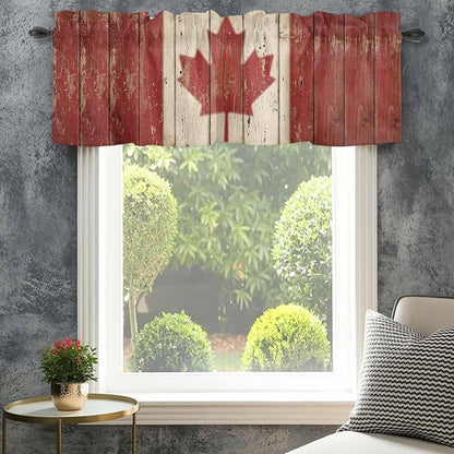 Canada Curtain Valances for Windows, Kitchen Valance Window Treatment - Image 4