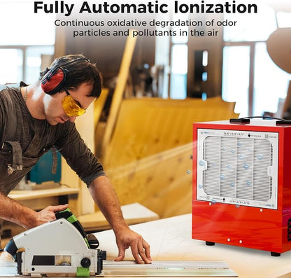 ALORAIR Portable Air Filtration System Built-In Ionizer, 180° Air Intake - Image 2