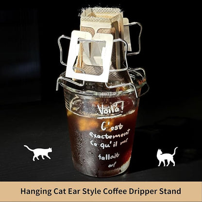 Hanging Ear Drip Coffee Bag Holder - Image 6