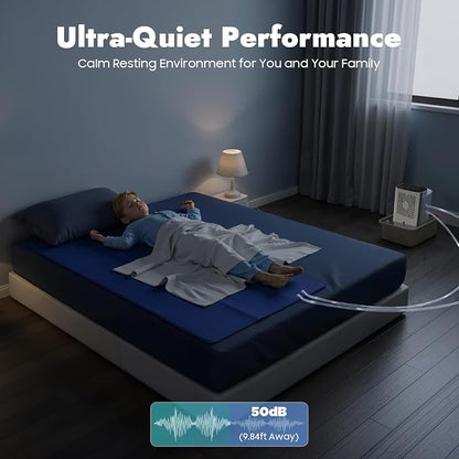 Bepritm Bed Cooling System, 6W Mattress Water Cooling Bed Pad - Image 6