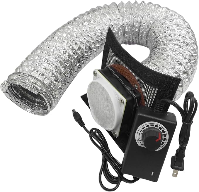 Upgrade 3-Layers Filter System Smoke Exhaust Kit by HoCenWay