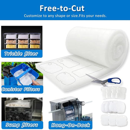 2" Thick Koi Pond Filter Pad, Pond Filter Media, Pond Filter Material White - Image 4