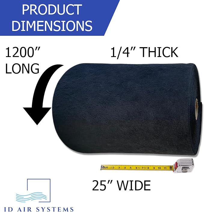 Activated Carbon Filter Media Roll - Image 3