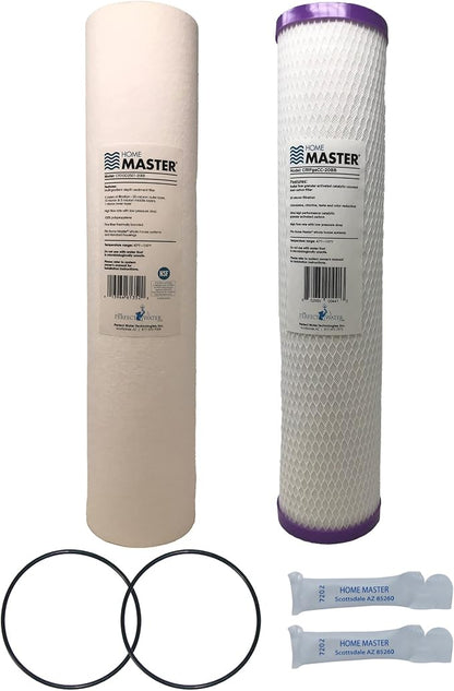Home Master Whole House 4-Layer Sediment 25 Down to 1 Micron, Radial Flow by HomeMaster