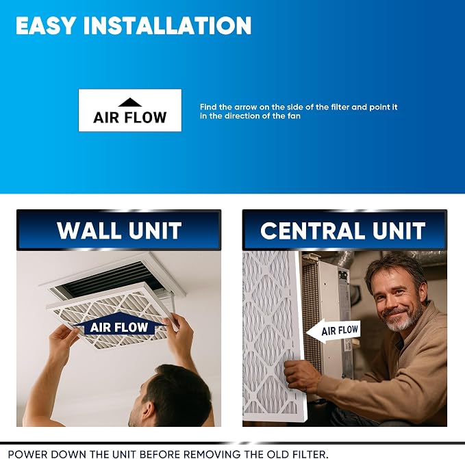 14x30x1 MERV 13 Air Filters, AC & Furnace Systems – Advanced Filtration - Image 7