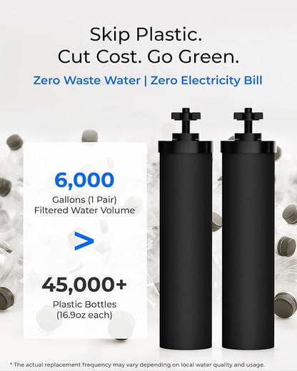 Waterdrop Gravity-fed Water Filter System, NSF/ANSI 42&372 Standard, - Image 4