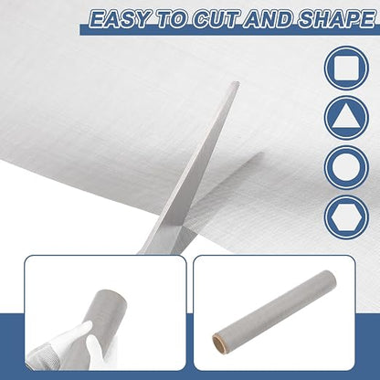 uxcell 300 Mesh 118" x 12" Woven Wire Mesh, 304 Stainless Steel Air Vent Filter - Image 4