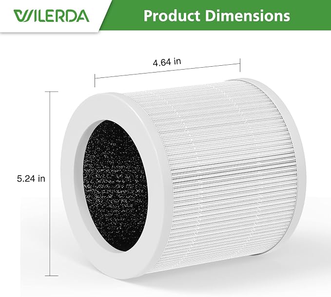 2 Pack A1 Replacement Filter Compatible - Image 6