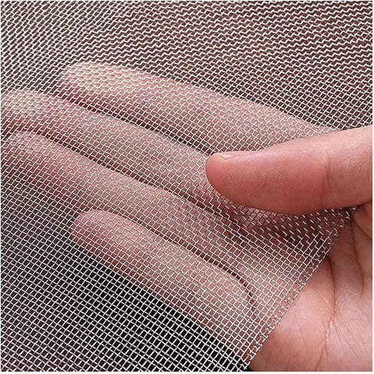 Stainless Steel Woven Wire Mesh Metal Woven Mesh, 20 Mesh Stainless Steel Air by IBOWZ